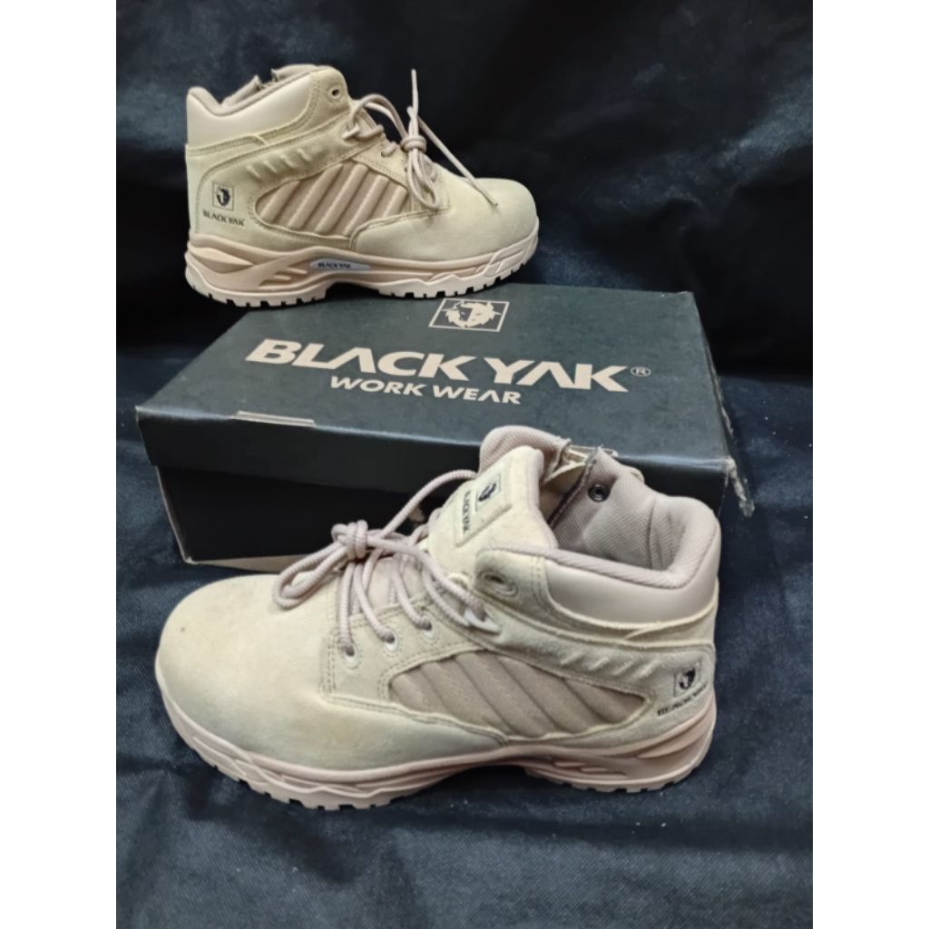 Sepatu Safety BLACK YAK 501 ORIGINAL BY MADE IN INDONESIA EKSPORT KOREA
