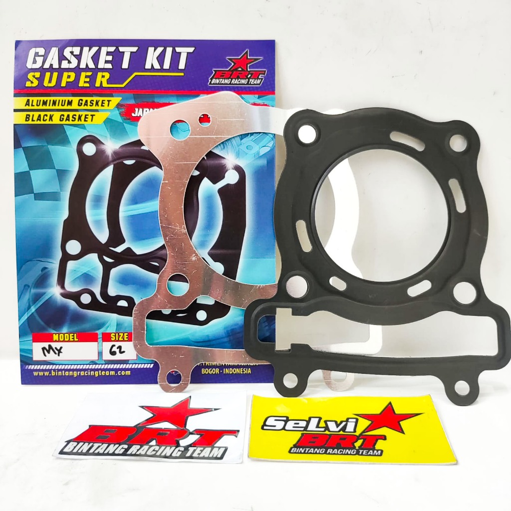 GASKET PAKING BLOK & HEAD BRT MX ViXION MX king XABRE R15 62