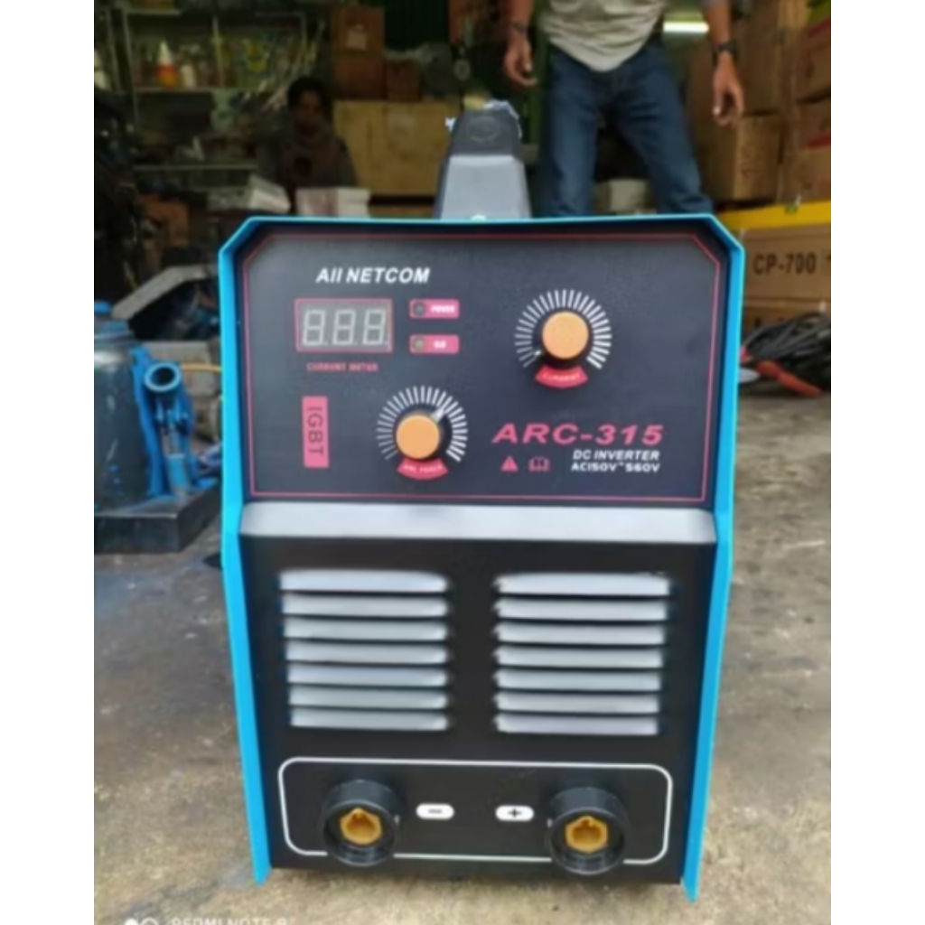 mesin las IGBT inverter MMA 315 OPT 3 phase