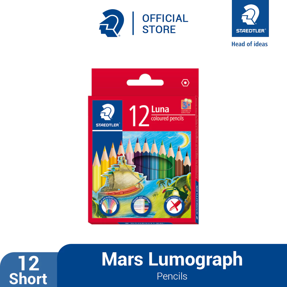Pensil Warna Staedtler / STAEDTLER Luna Permanent Colour Pencil (136)