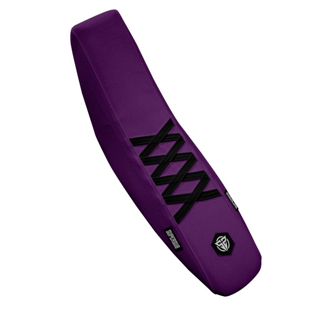 Jok Supersub Seat Cover Extrime Series Ungu - Aksesoris Motor Trail Supermoto Enduro Grasstrack Kuli