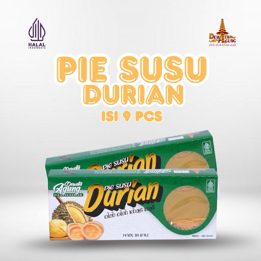 Pie Susu Durian Dewata Agung Oleh Oleh Khas Bali isi 9pcs