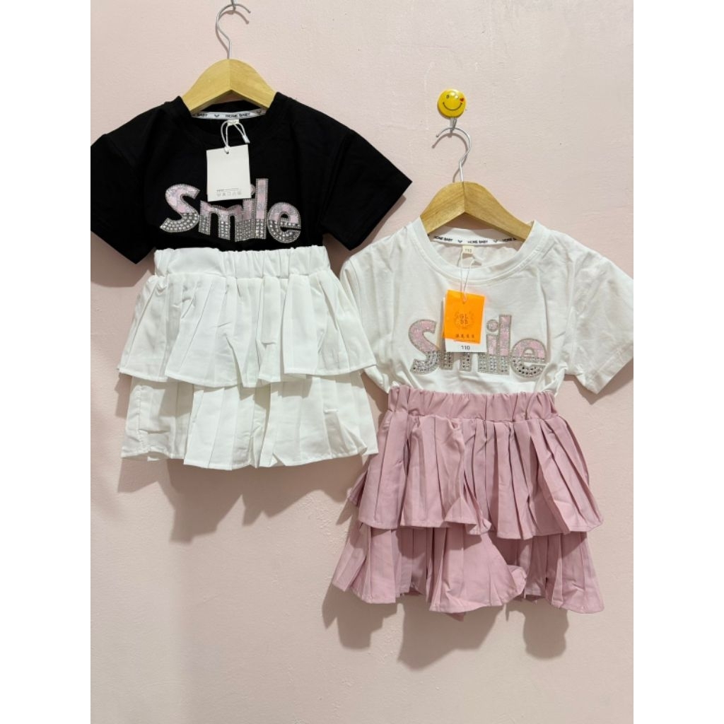 Setelan baju rok bangkok premium anak perempuan