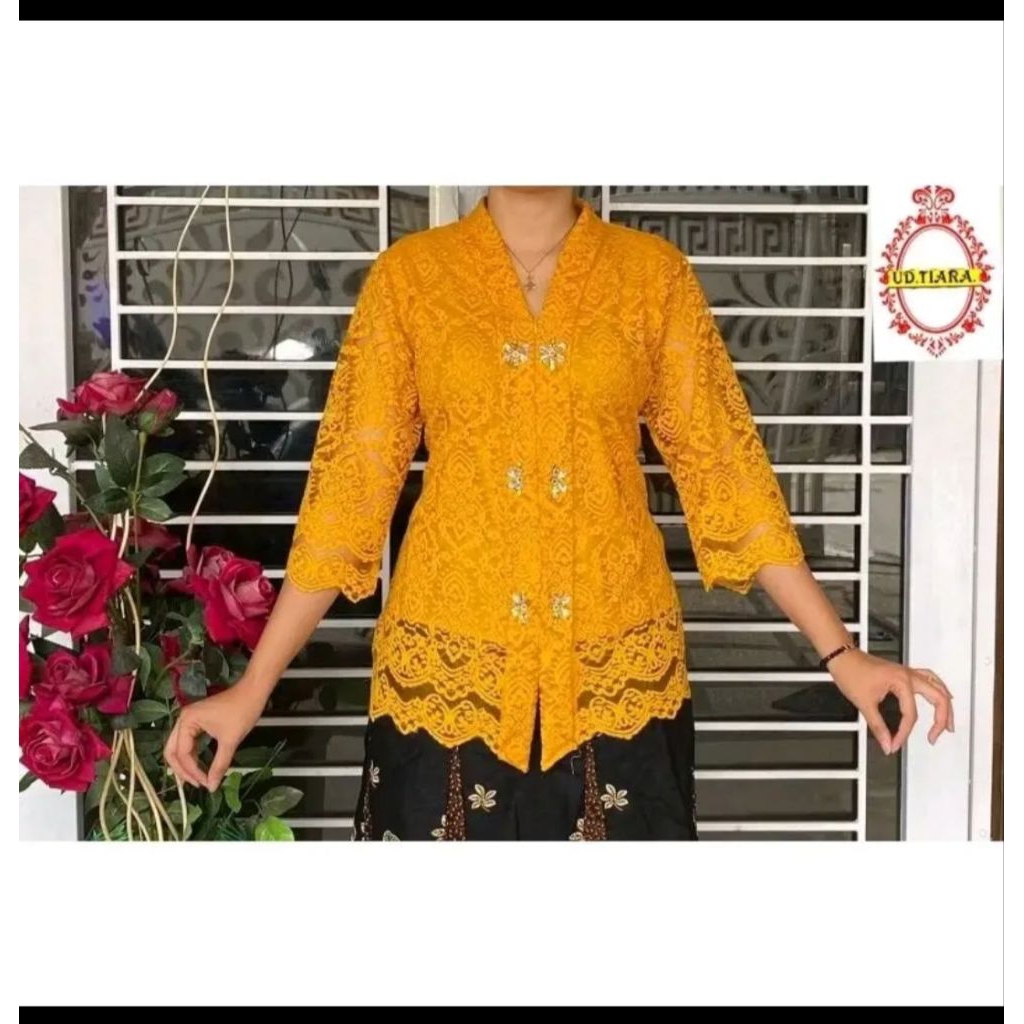 Atasan kebaya modern wanita model R.A Kartini/ Atasan kebaya wisuda/ kebaya/ kebaya wisuda/ kebaya w