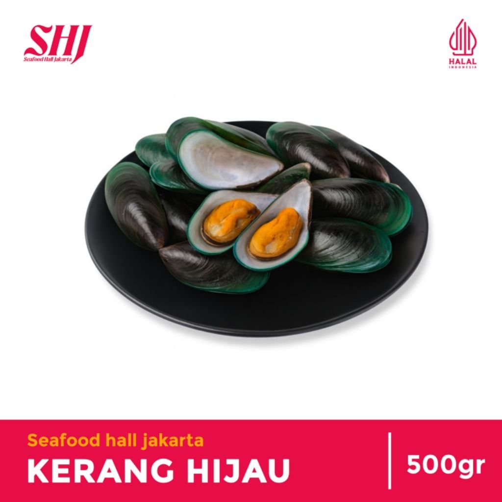 Kerang Ijo Bersih Siap Masak 500gram/1kg