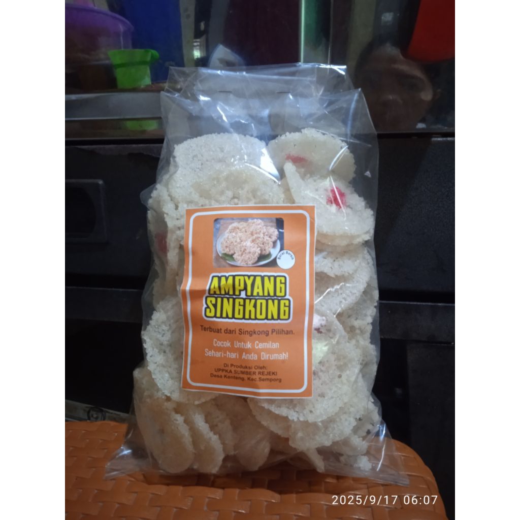 

ampyang singkong
