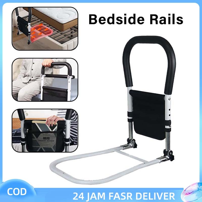 1 Set Pegangan Kasur Bed Assist Rail Pegangan Tempat Tidur Lansia Pegangan Kasur Alat Bantu Bangun L