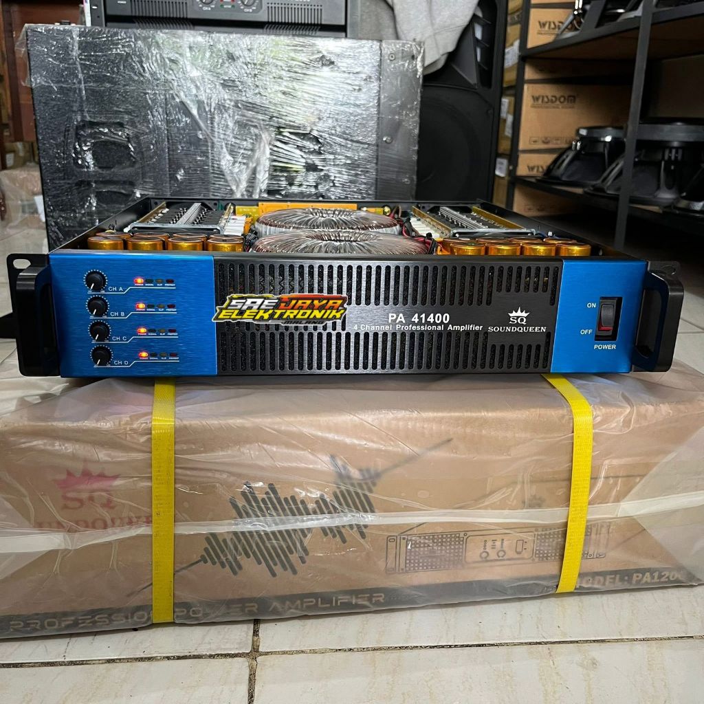 Power soundqueen pa 41400 class H power soundqueen 4chanel pa41400 SQ power soundqueen double trafo