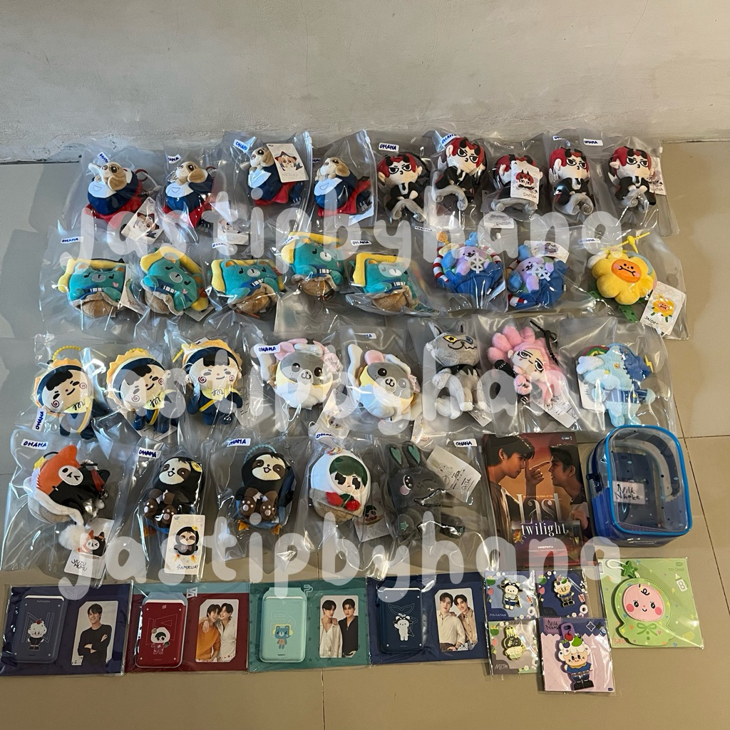 official doll keychain gmmtv nilknhake lykyou yuzumumu