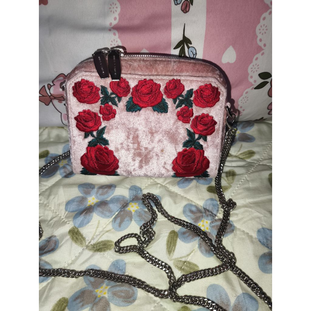 Tas Pesta CEKONG ORIGINAL MAWAR PINK{PRELOVED}