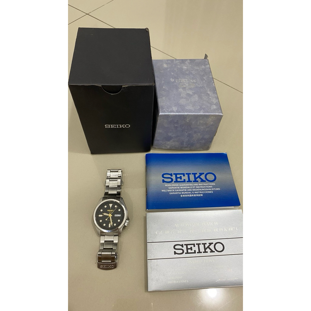 PRELOVED JAM TANGAN PRIA SEIKO 5