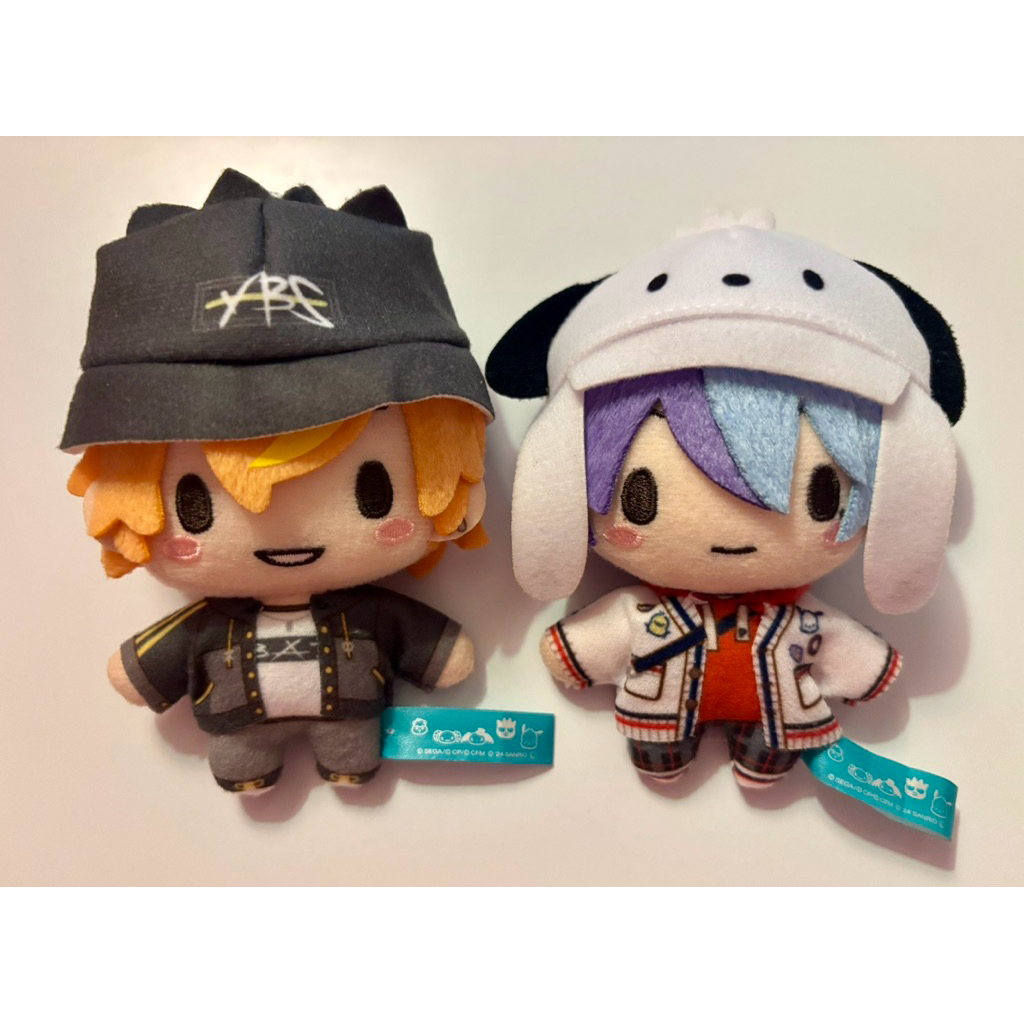 Project Sekai Official Merch Akito & Toya Plush Fuwapuchi Shininome Akito Merch project sekai plush 