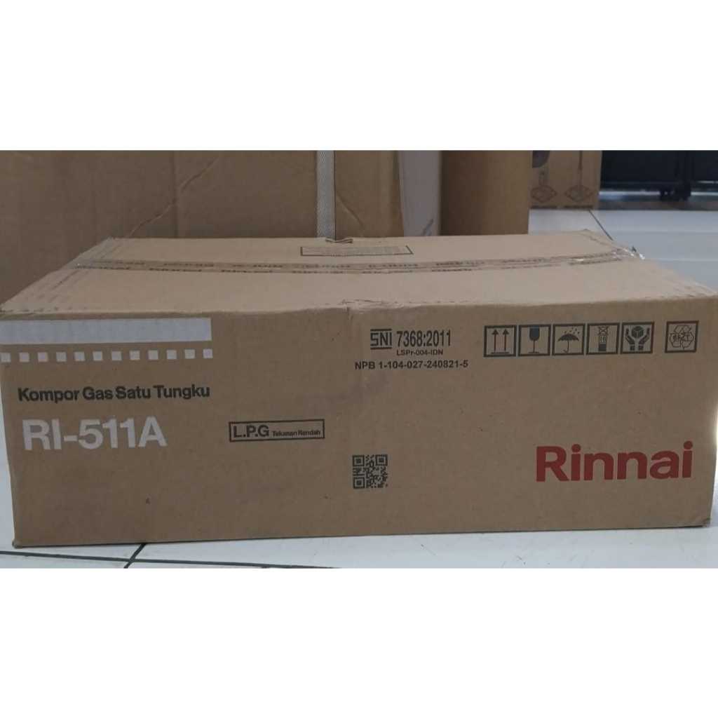 KOMPOR GAS RINNAI 1 TUNGKU 511A API BESAR API LILIN