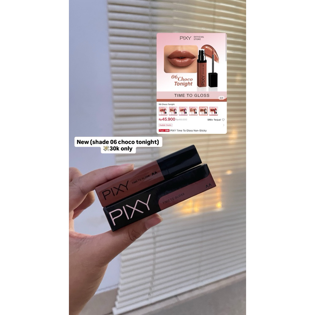 lipstik pixy choco