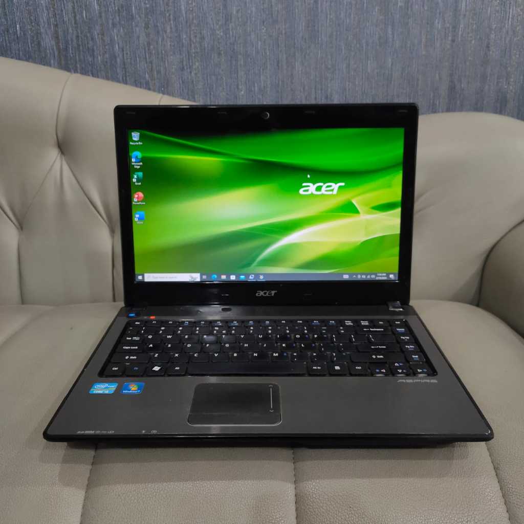READY STOCK Laptop Acer Aspire 4741, Intel Core i5, Ram 4/500gb, Hd Graphics, Black Silver