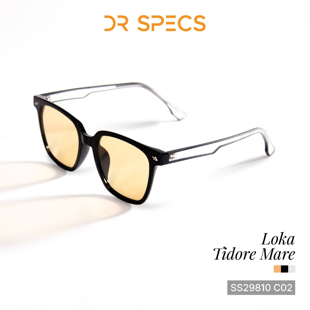 DR Specs -Loka Tidore - Tidore Mare Series C02- Lensa Minus/Plus/Silinder Anti Radiasi - Kacamata Pr