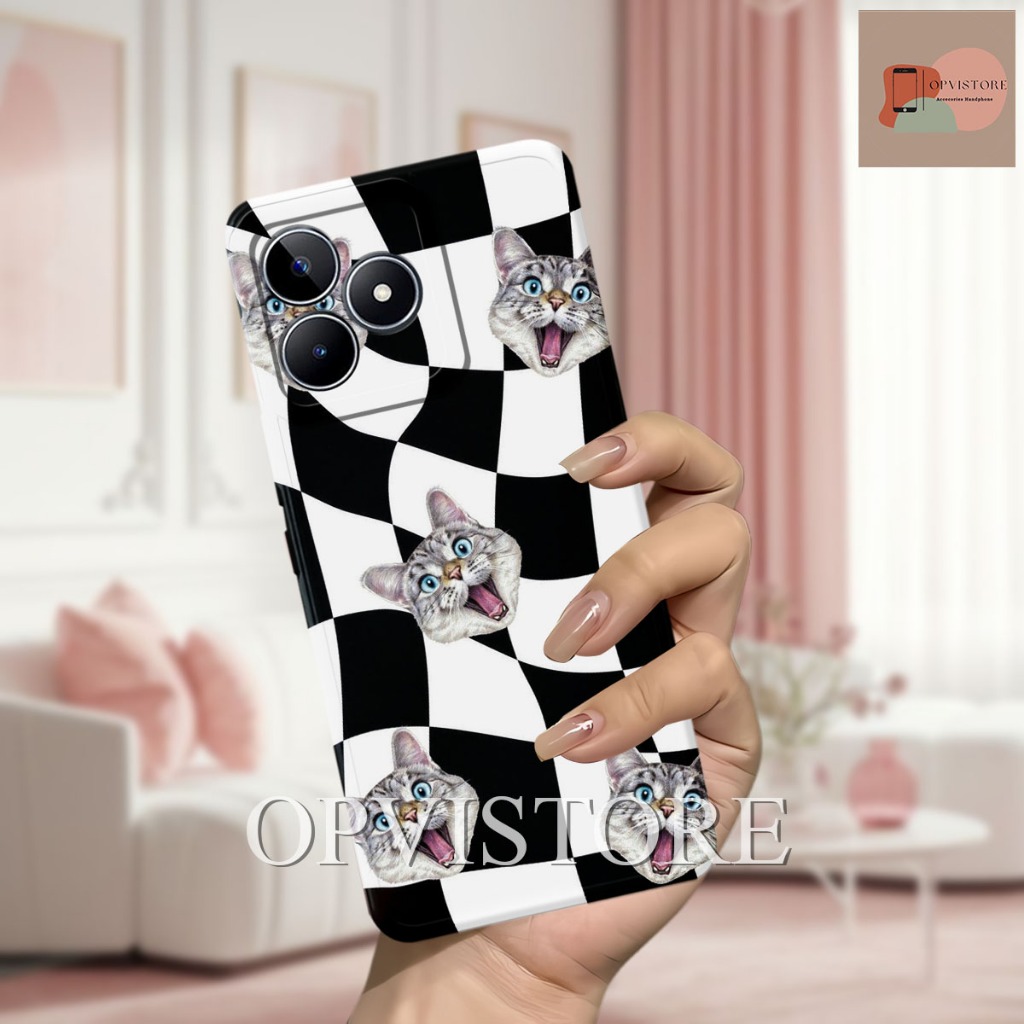 Case Realme C53 4G - Realme C51 - Realme Note N53 - Realme Note 50 Fashion Case Softcase Macaron Pro