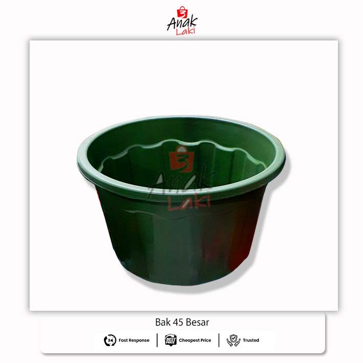 Bak Baskom Plastik Besar Jumbo 45 Liter