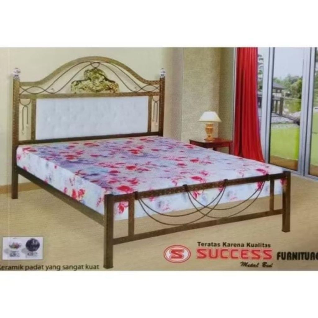 Ranjang Besi Tempat Tidur Tempa Success Grand
