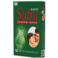 Kondom Sutra Rapet Isi 3 dan 12 Pcs / Membantu Merapatkan Area Kewanitaan / Tekstur Bintil Bergaris 