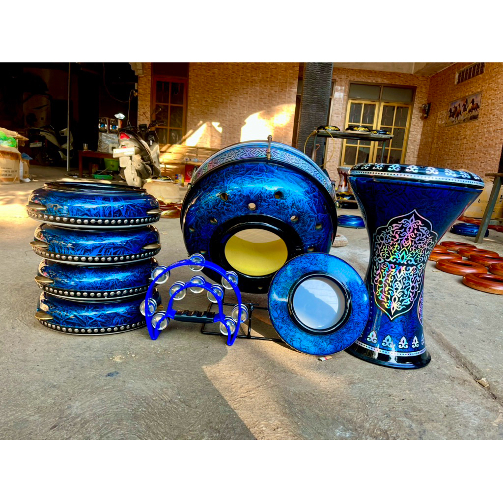 satu set hadroh tanpa keprak/ fulset hadroh tanpa keprak/ satu paket hadroh tanpa keprak