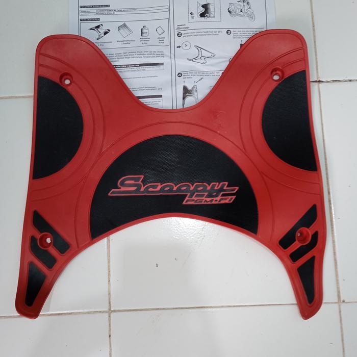karpet steep floor Scoopy FI ESP ORIGINAL HONDA untuk scoopy 2014 2016