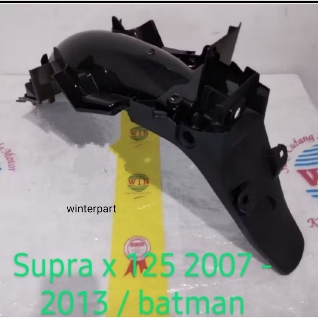 Sayap Spakbor Belakang | Rear Fender SUPRA X125 | SUPRA BATMAN 2007-2013
