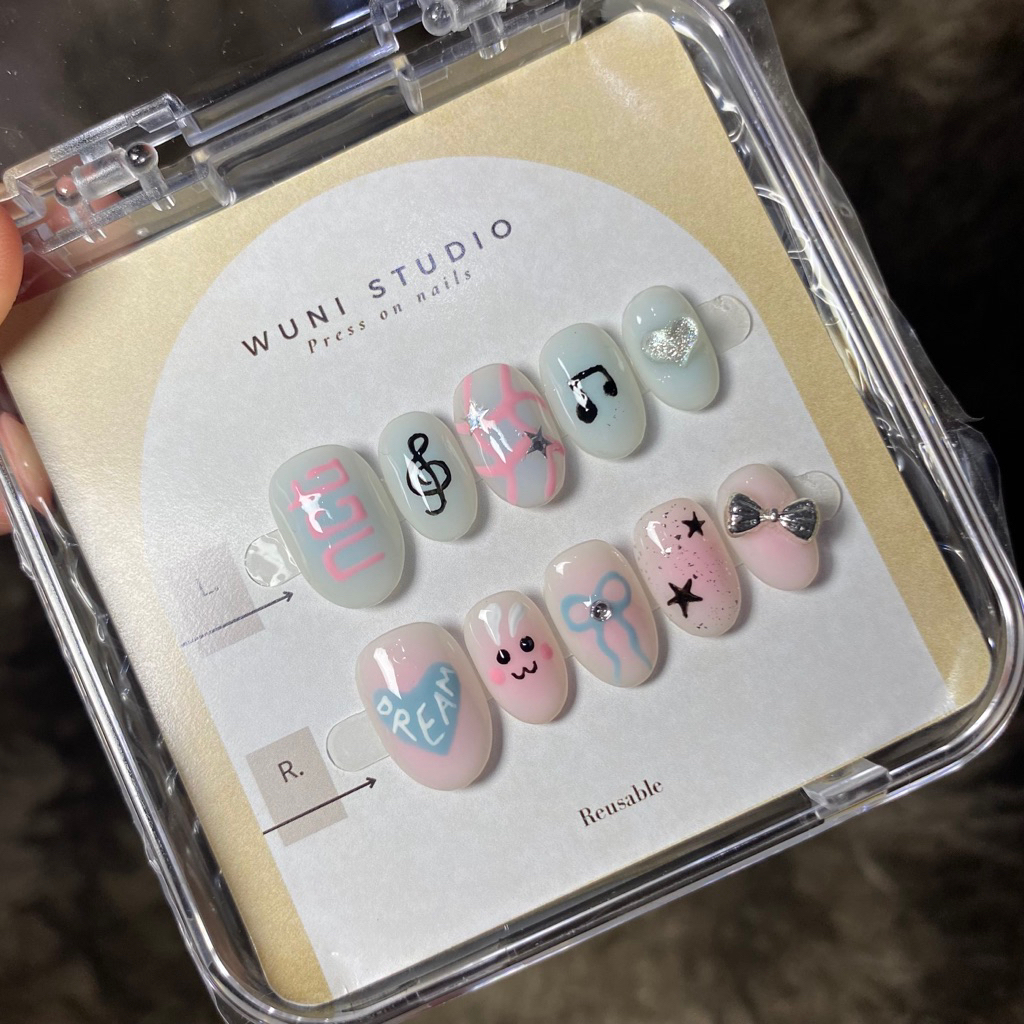 NCT Dream nails - press on nails