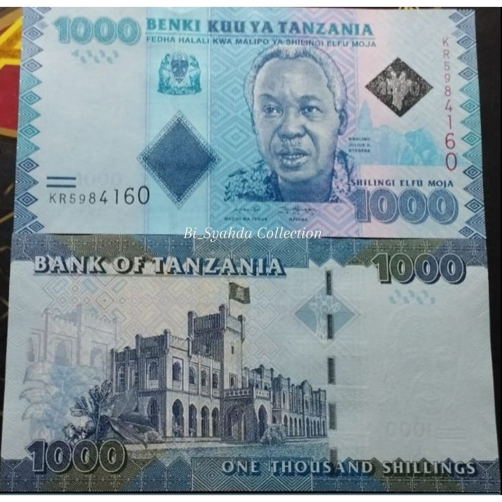UANG 1000 SHILLINGS TANZANIA