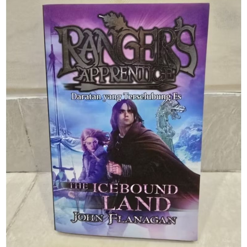 John Flanagan Ranger's Apprentice: The Icebound Land novel preloved