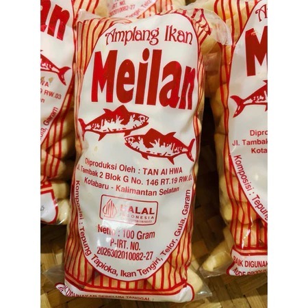 Amplang Ikan Meilan Asli Kalimantan Selatan