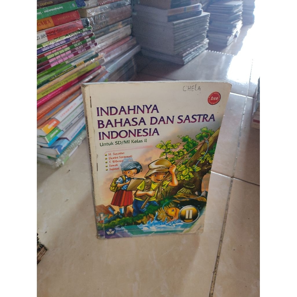 buku indahnya bahasa dan sastra Indonesia untuk SD MI kelas 2