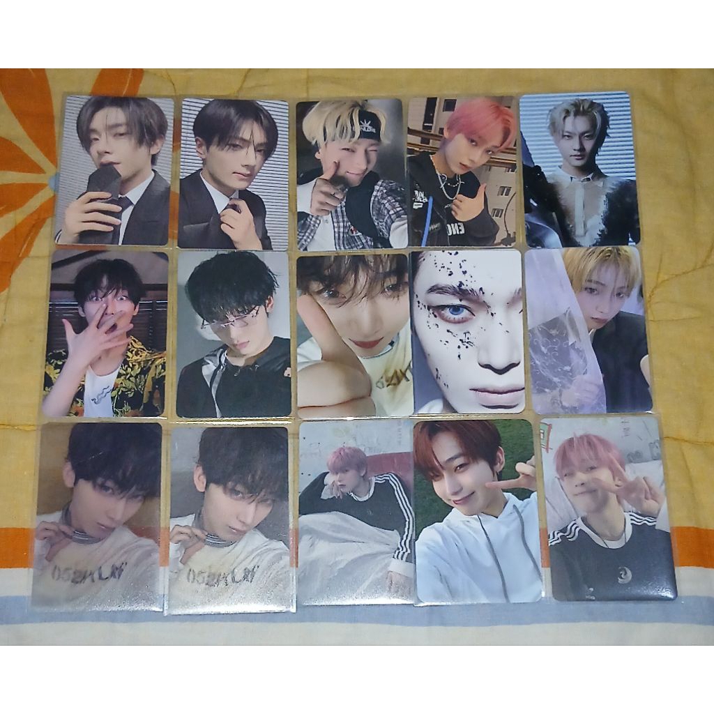 READY STOK || PHOTOCARD SUNOO SC BKK, SUNOO WVJP, SUNOO PINK HAIR, JAKE GIGIT DASI, SUNOO TUSPI, SUN