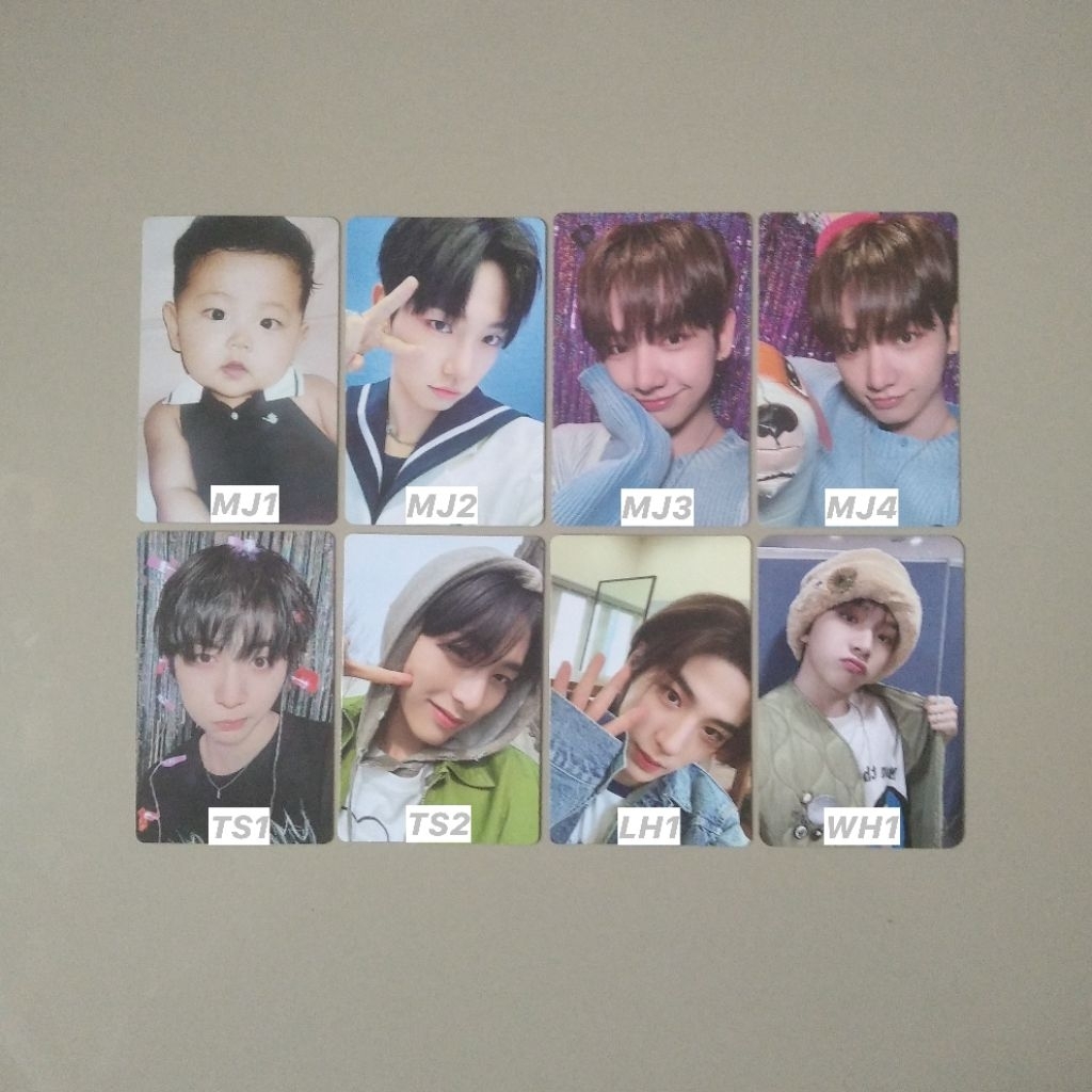 [READY] Various Photocard Myung Jaehyun Baby Weverse 19.99, Trading Card Japan Sailor, Han Taesan MD
