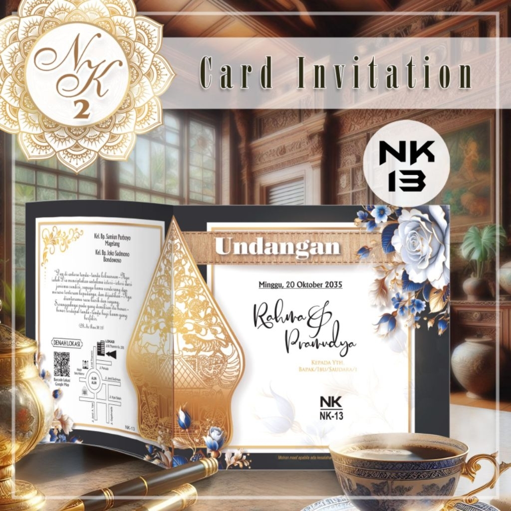 NK 13 | BLANGKO UNDANGAN NK 13