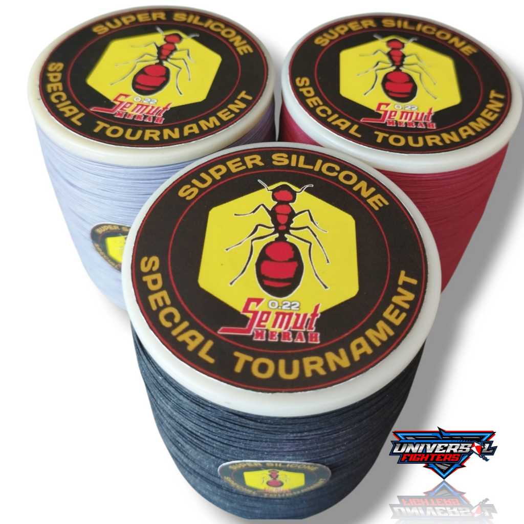 Benang Senar Gelasan Layangan SEMUT MERAH 0.22 2000yard