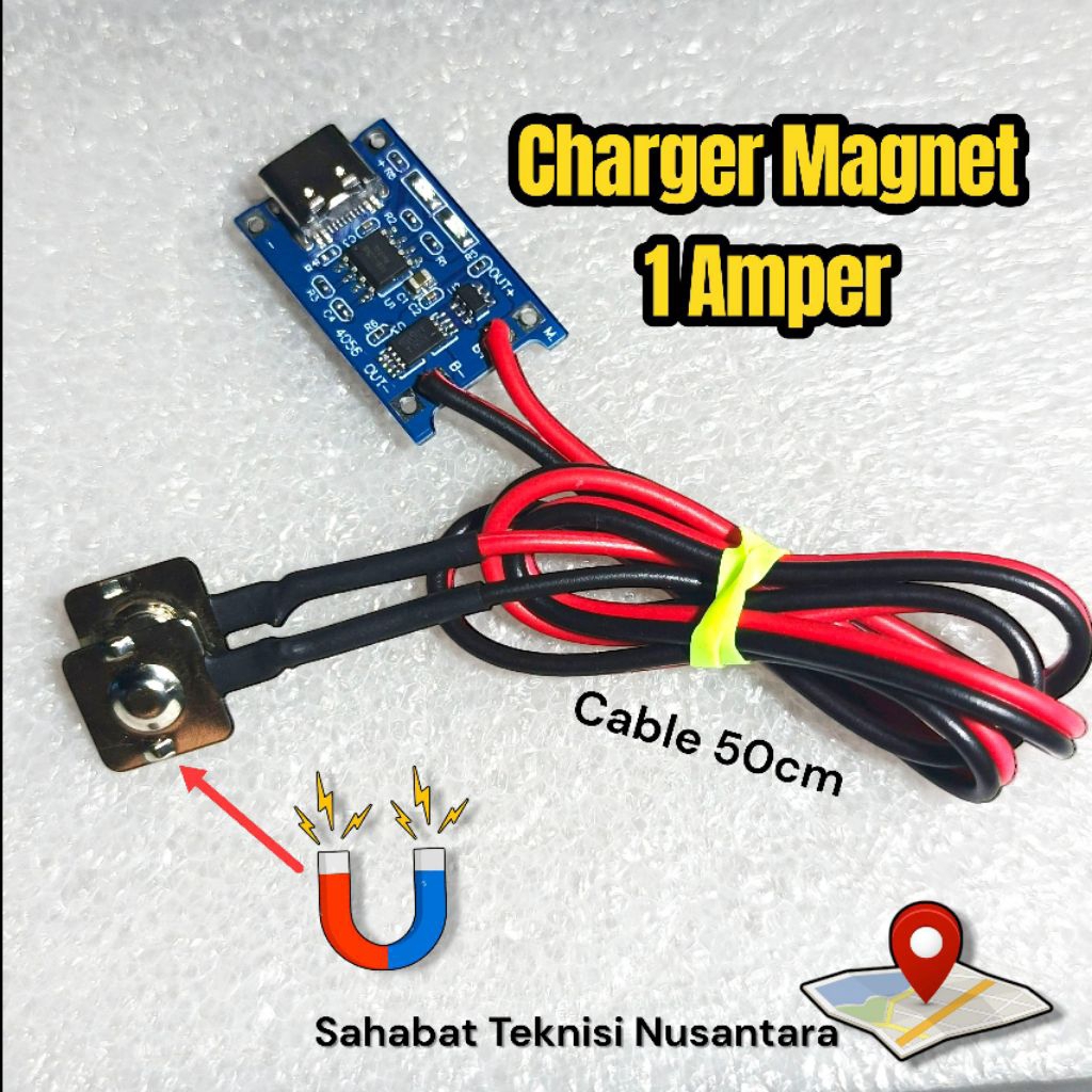 modul Charger Baterai Magnet | charger TP4056 TYPE C