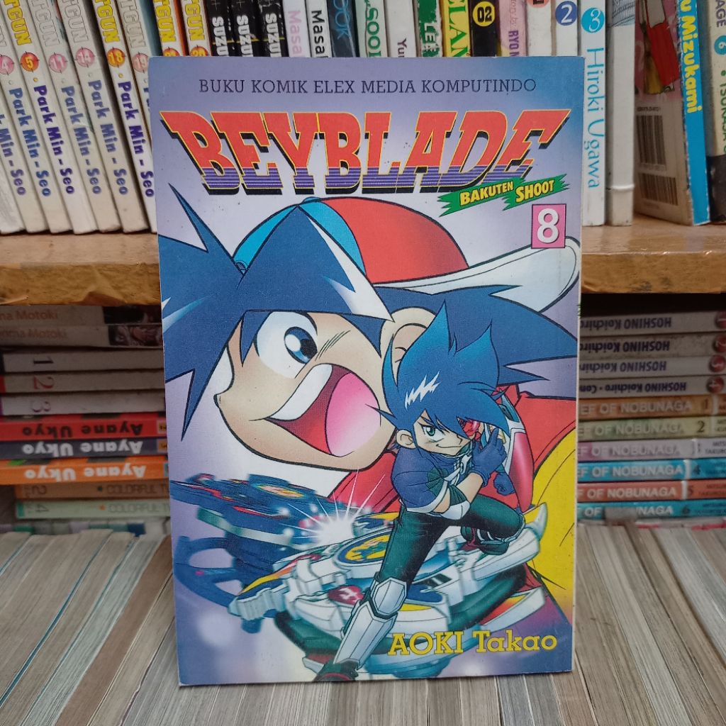Komik Beyblade vol.8