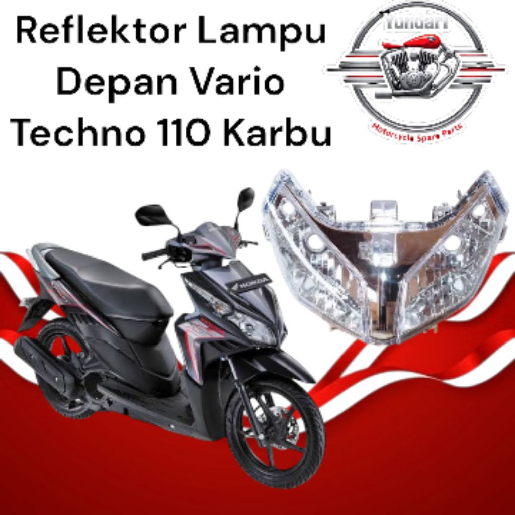 Lampu Depan Vario Techno 110 Karbu