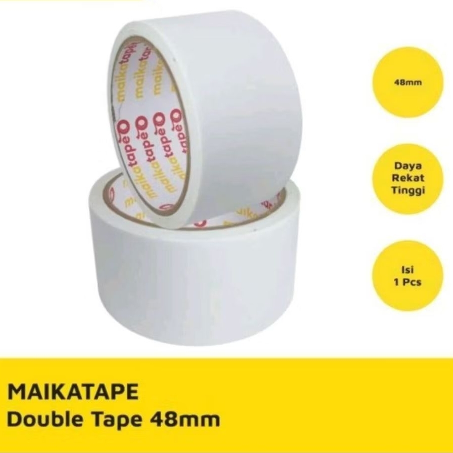 Double Tape 48mm | Lakban Kertas 2inchi