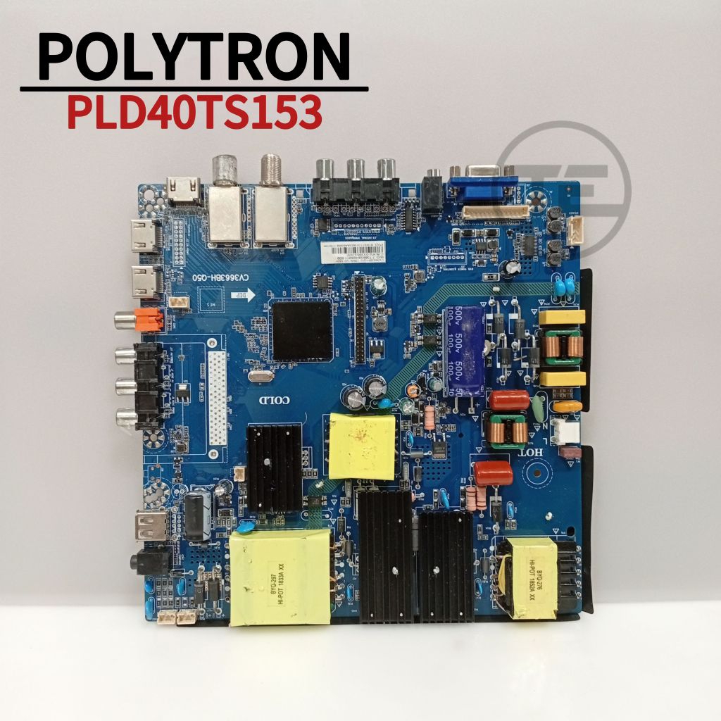 POLYTRON PLD40TS153 / PLD40S153 MAINBOARD MESIN TV LED POLYTRON PLD 40TS153 PLD 40S153 MOTHERBOARD B