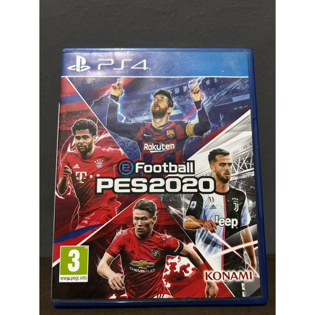 Kaset BD Ps4 Pes 2020 Second