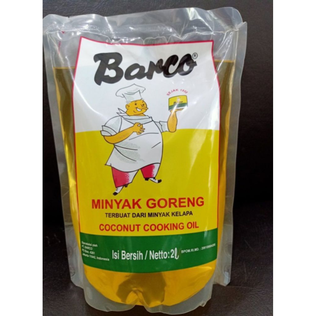 minyak Barco 2 liter refill