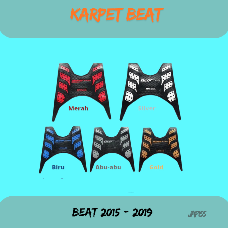 Karpet Motor Beat Fi - Alas Kaki Beat Esp 2015 - Keset Beat 2017 - 2018 - 2019