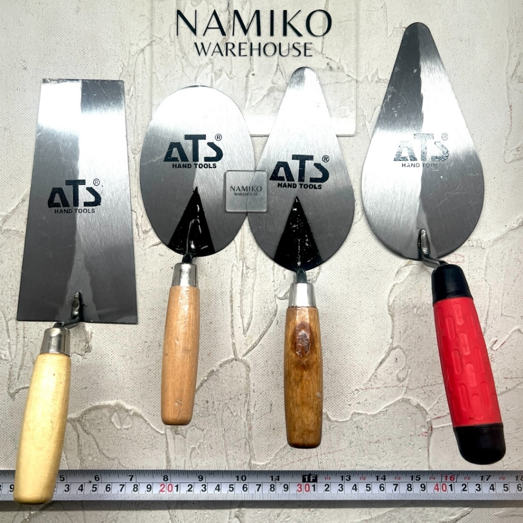 ATS Cetok sendok semen oval bulat persegi 5 6 7 8 inch