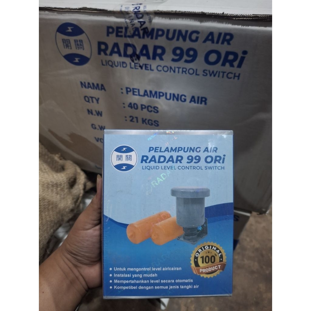 Pelampung Otomatis Tandon Radar RD-99OR / Otomatis Toren Air