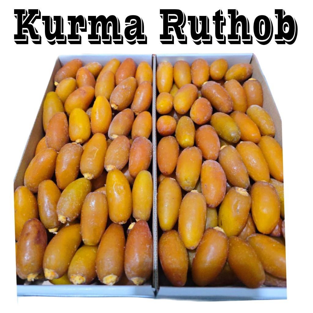 KURMA MUDA RUTHOB FROZEN 1 KG / Kurma Ruthob / Ruthob Frozen Premium / Kurma Muda / Ruthob