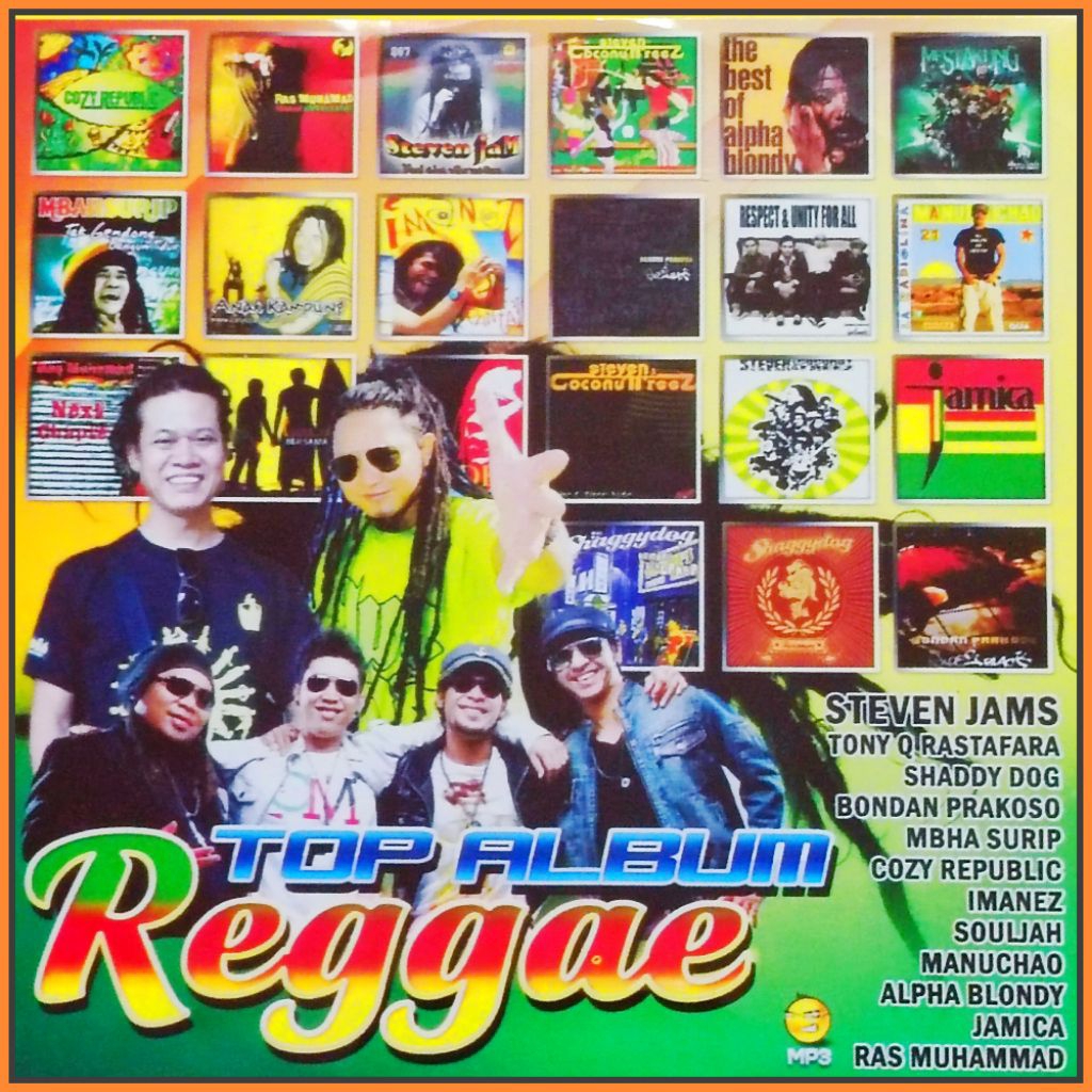 Kaset MP3 Lagu Pop Reggae Indonesia Campuran Album Pilihan Terpopuler