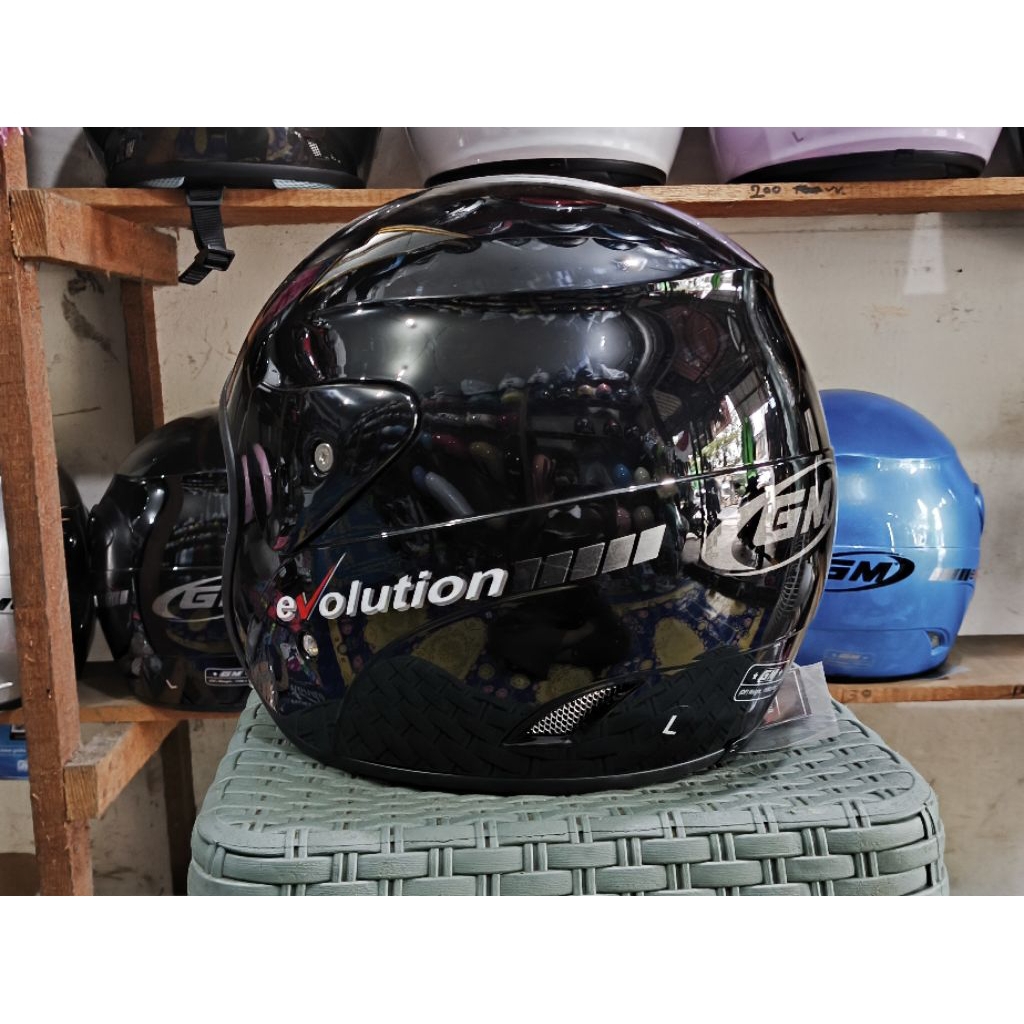 Helm Gm Evolution Polos 100% Original SNI