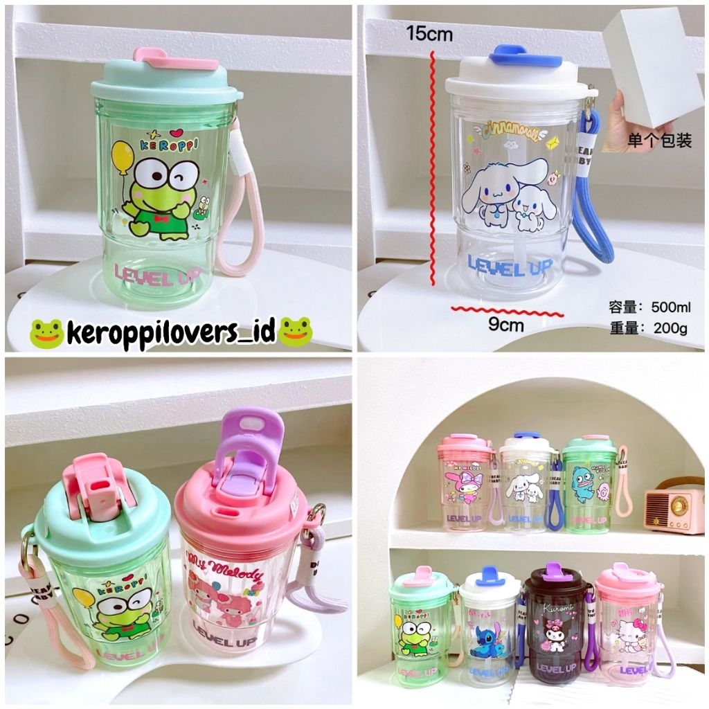 KL_ID Tumbler Botol Minum Keroppi